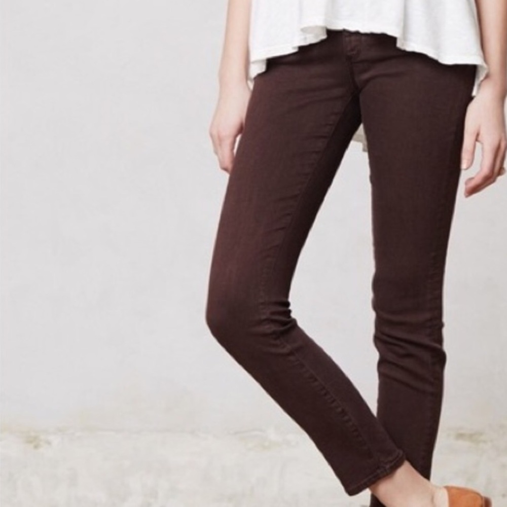 AG Adriano Goldschmied Stevie ankle, sateen